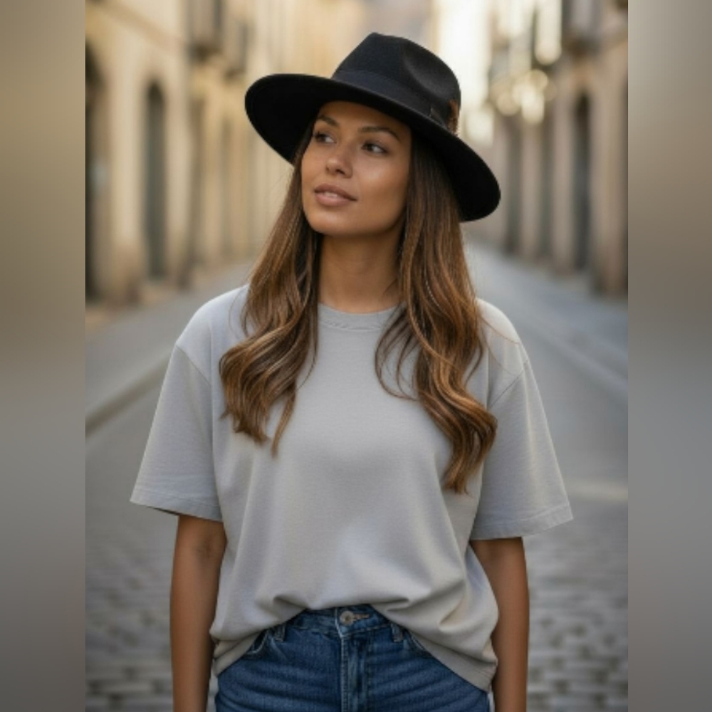 Stetson Black Fedora Hat